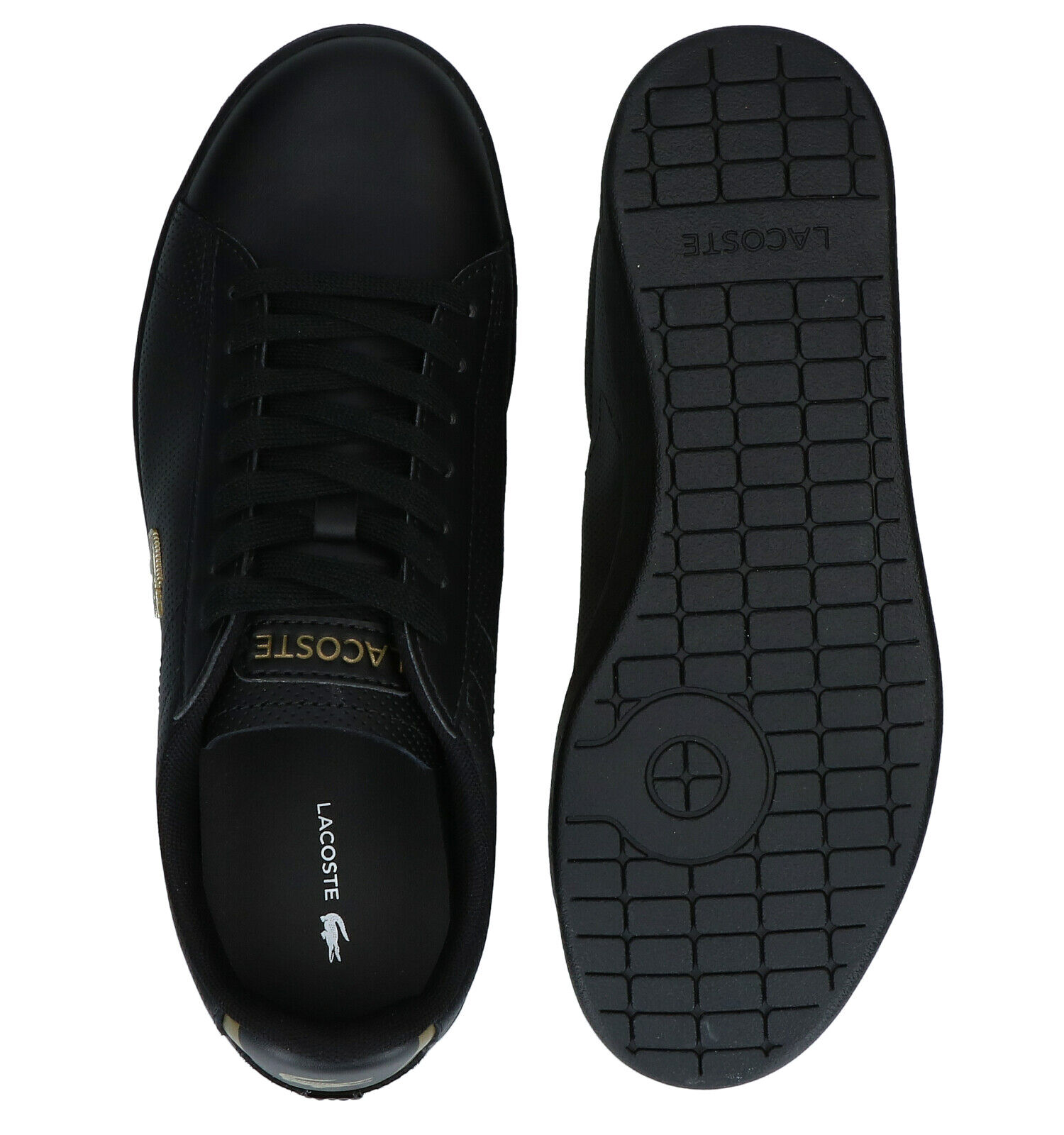 Lacoste carnaby evo noir femme on sale