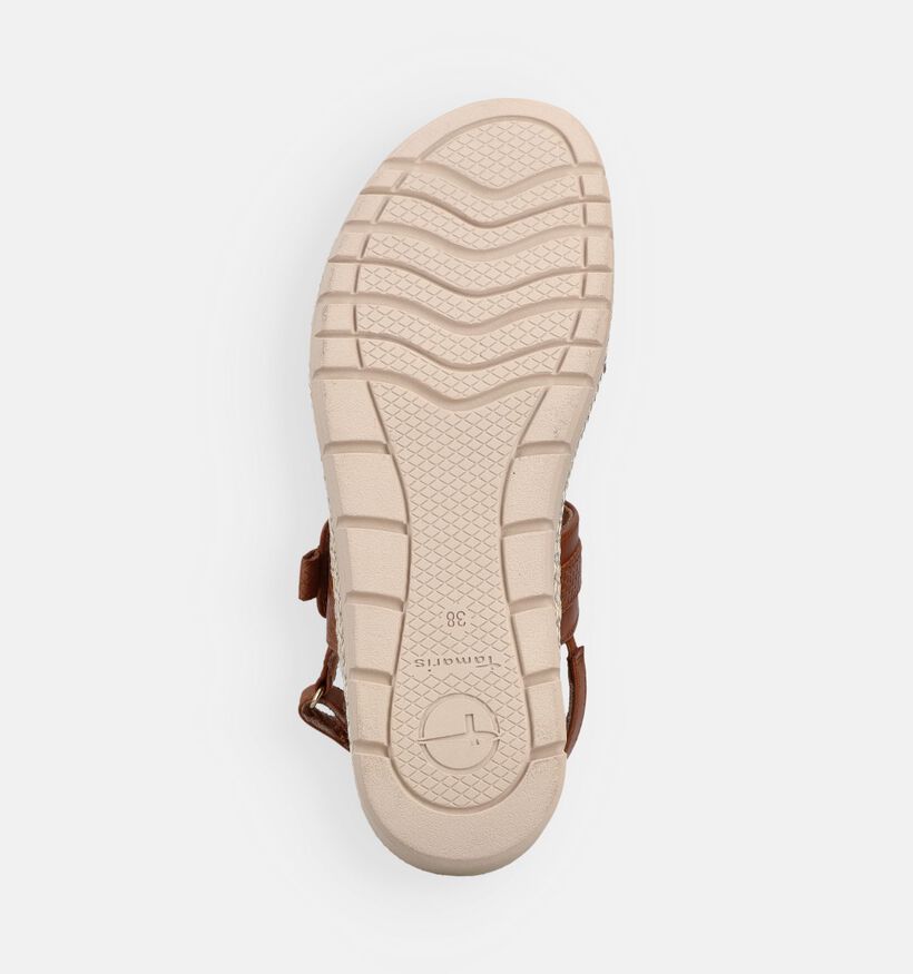 Tamaris Cognac Sandalen voor dames (371704) - geschikt voor steunzolen