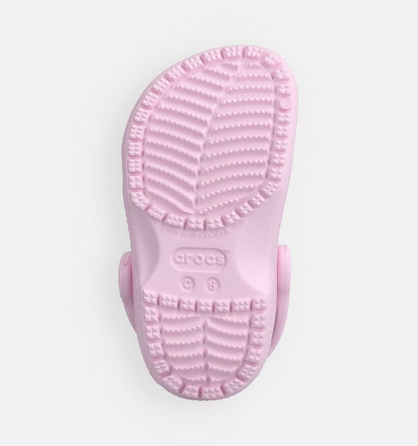 Crocs Classic Clog Claquettes en Rose pour filles (371023)