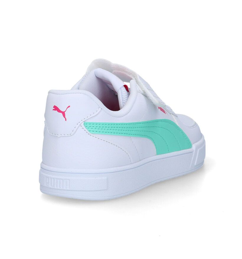 Puma Caven AC Baskets en Blanc pour filles (318771) - pour semelles orthopédiques