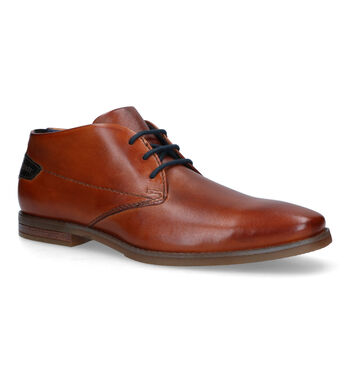 Geklede schoenen cognac