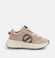No Name Carter Jogger Baskets en Beige pour femmes (380986) - pour semelles orthop&eacute;diques