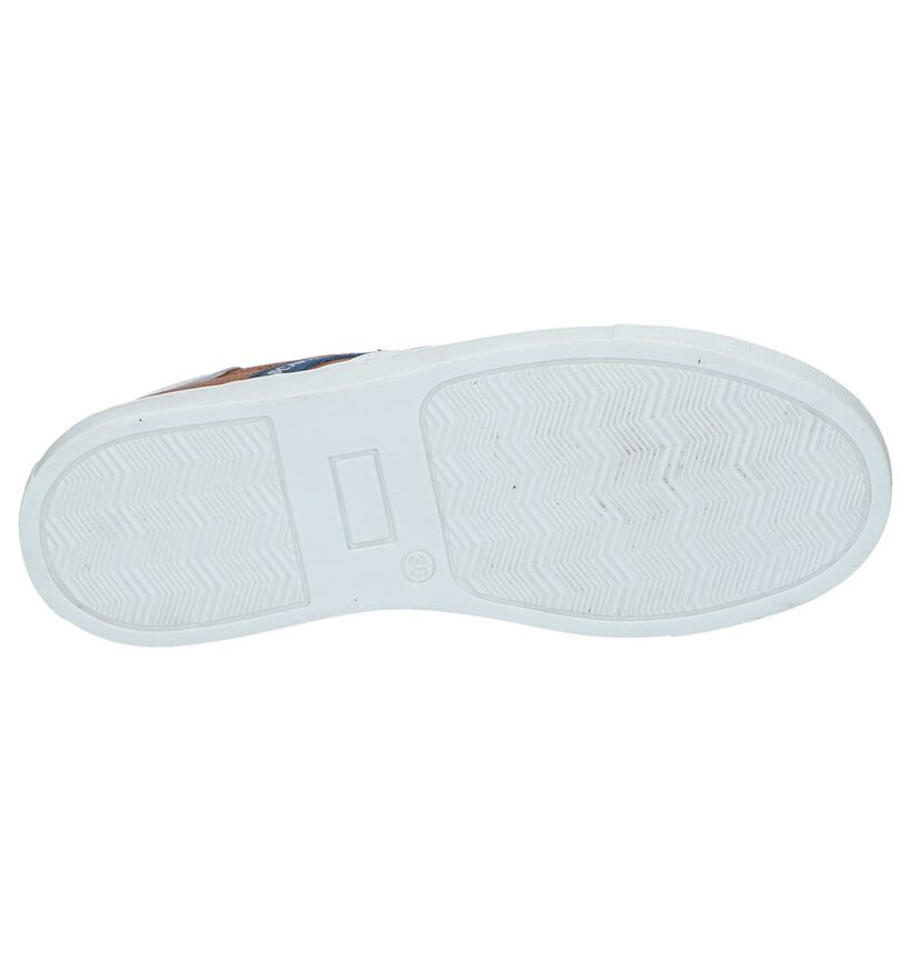Witte Lage Schoenen Scapa in leer (247294)