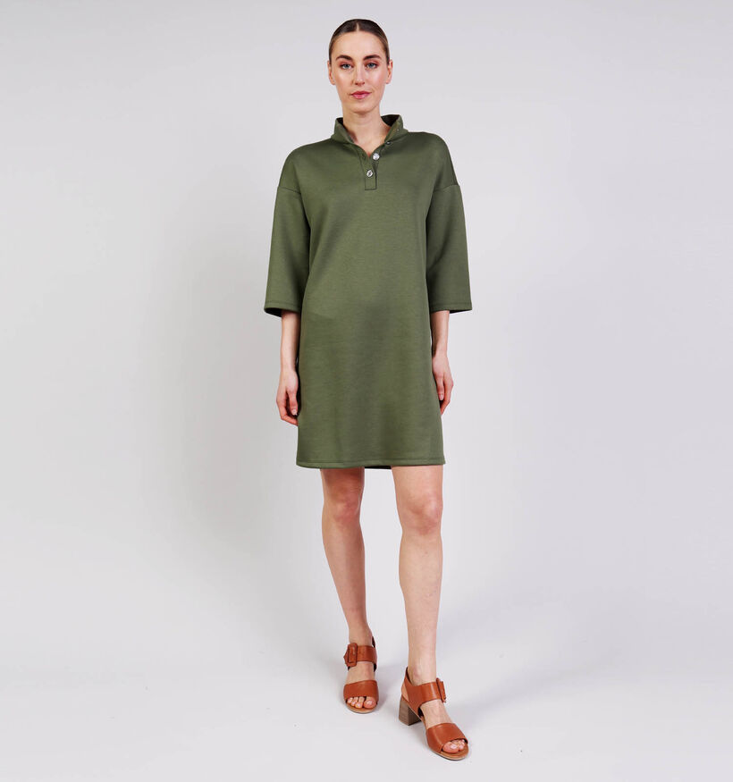 Vila Siffi Robe mi-longue en Vert pour femmes (368046)