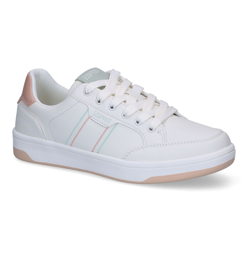 Esprit Baskets habillées en Blanc en simili cuir (304515)