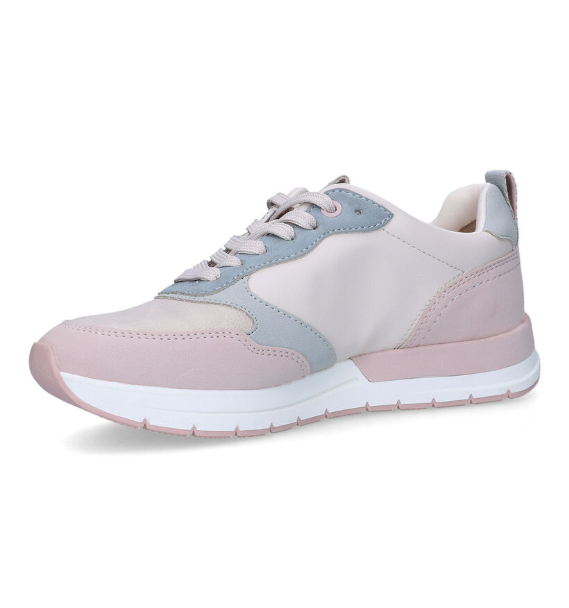 Tamaris Baskets casual en Beige clair en simili cuir (320653)