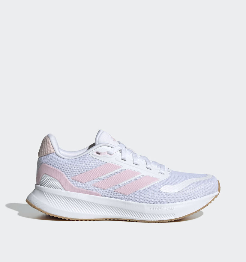 adidas RUNFALCON Wit/Roze Sneakers voor meisjes (359684) - geschikt voor steunzolen
