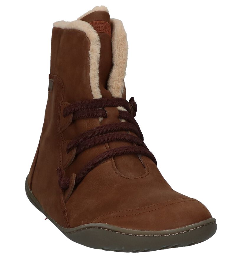 Camper Bottillons en Noir en nubuck (226168)