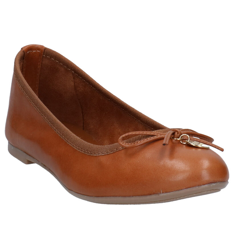 Scapa Tenerife Ballerines en Cognac en cuir (271142)