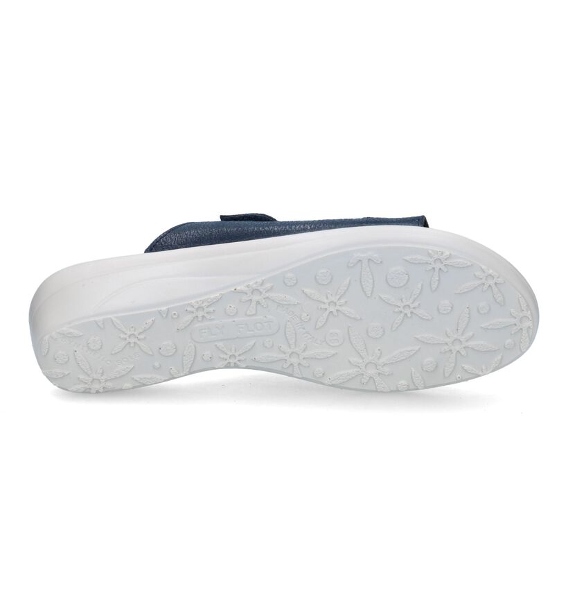 Fly Flot Blauwe Slippers voor dames (334565)