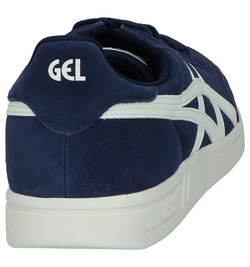 Donkerblauwe Sneakers Asics Gel-Vickka Trs in daim (238282)