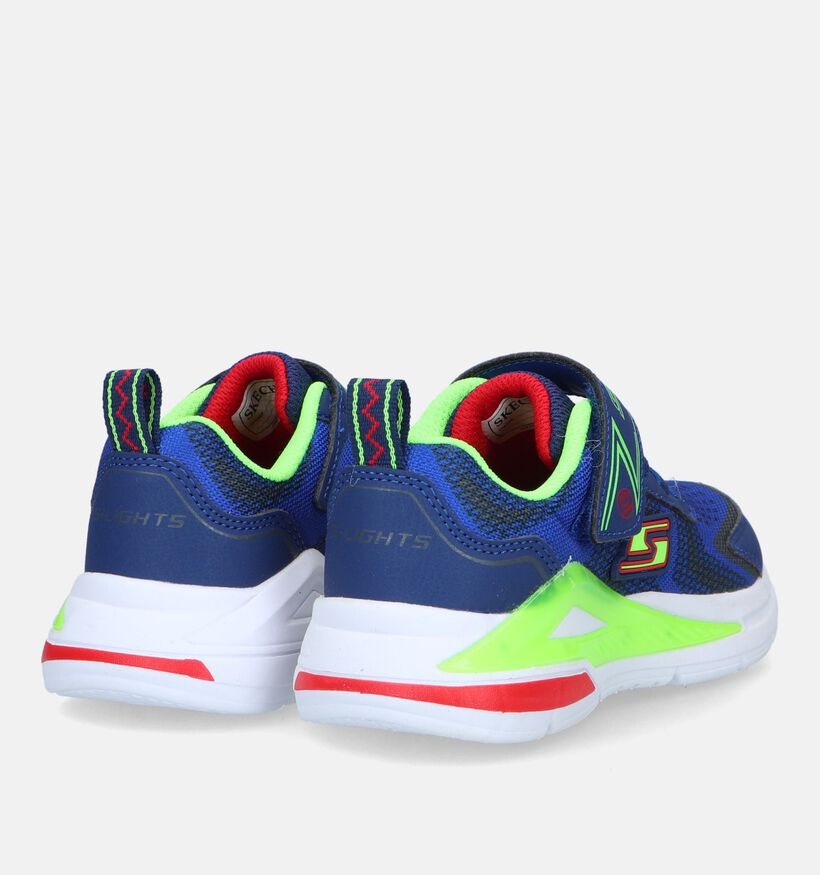 Skechers S Light Tri-Nmaics Blauwe Sneakers voor jongens (326369)