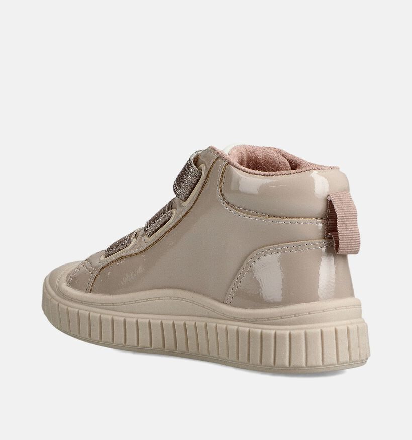 Milo & Mila Beige Velcroboots voor meisjes (362930) - geschikt voor steunzolen