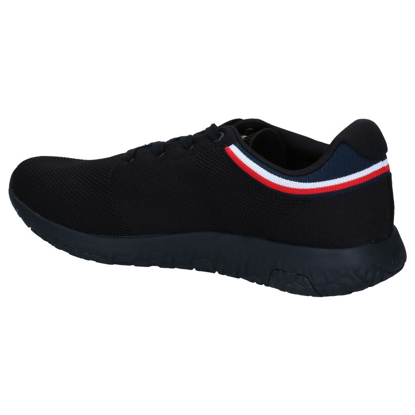 Tommy Hilfiger Lightweight Zwarte Sneakers in stof (293034)
