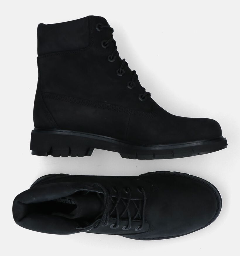 Timberland Lucia Way 6 Inch WP Bottines en Noir pour femmes (313455) - pour semelles orthopédiques