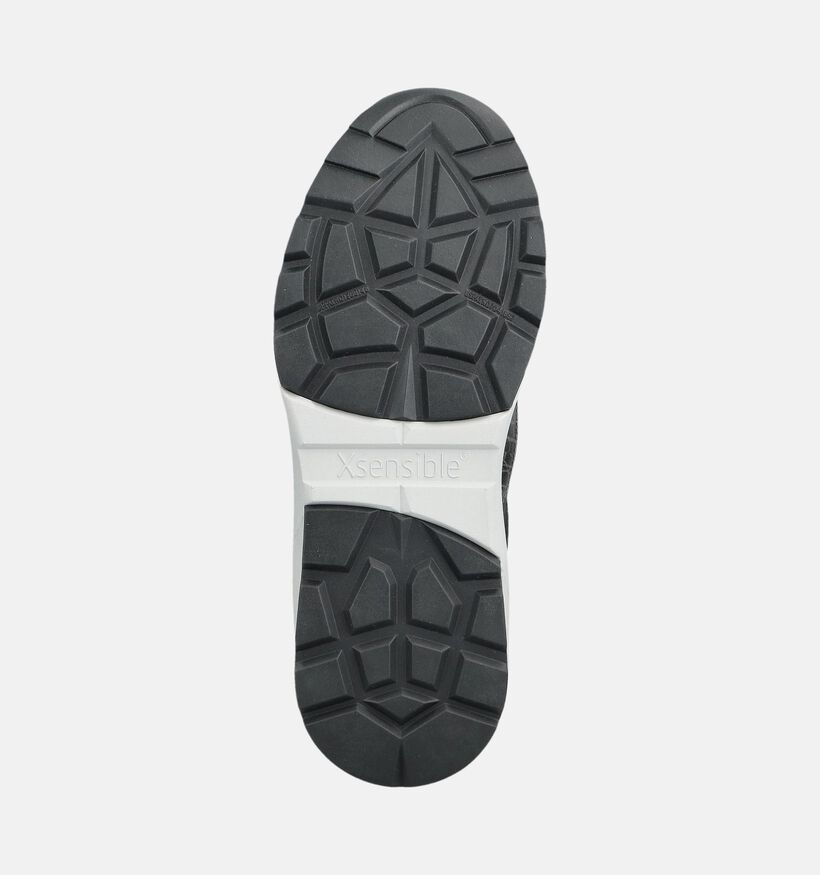 Xsensible Rainbow Zwarte Sneakers voor dames (379013) - geschikt voor steunzolen