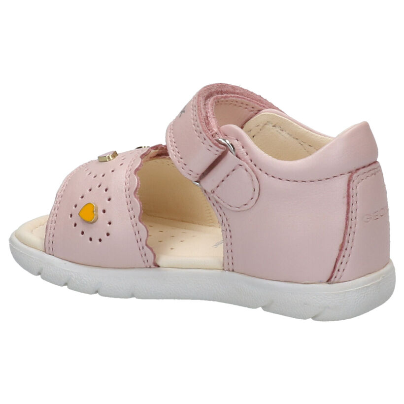 Geox Roze Sandalen in leer (267457)