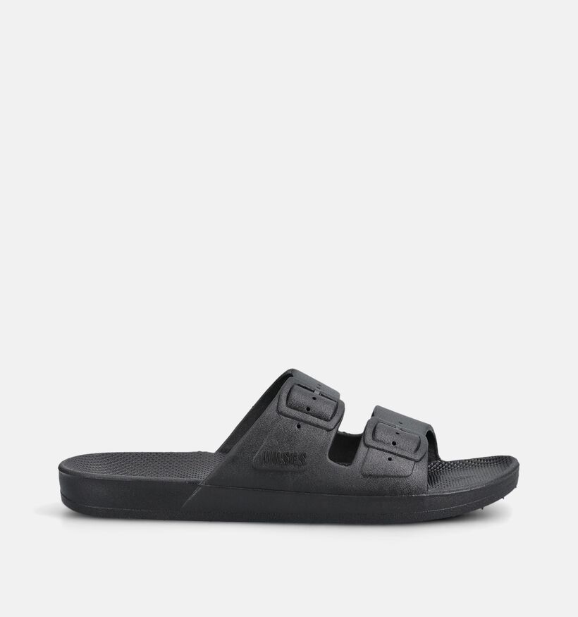 Freedom Moses Original Basic Zwarte Slippers voor dames (370852)