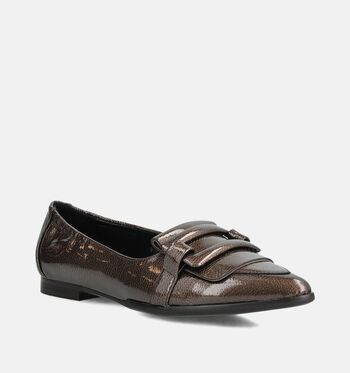 Regarde le Ciel Chaussures plates Marron