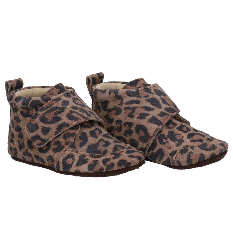 En Fant Chaussons pour bébé en Marron pour filles (297717)