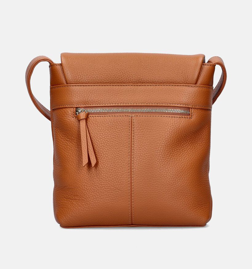 Crinkles Sac porté croisé en Cognac pour femmes (349846)
