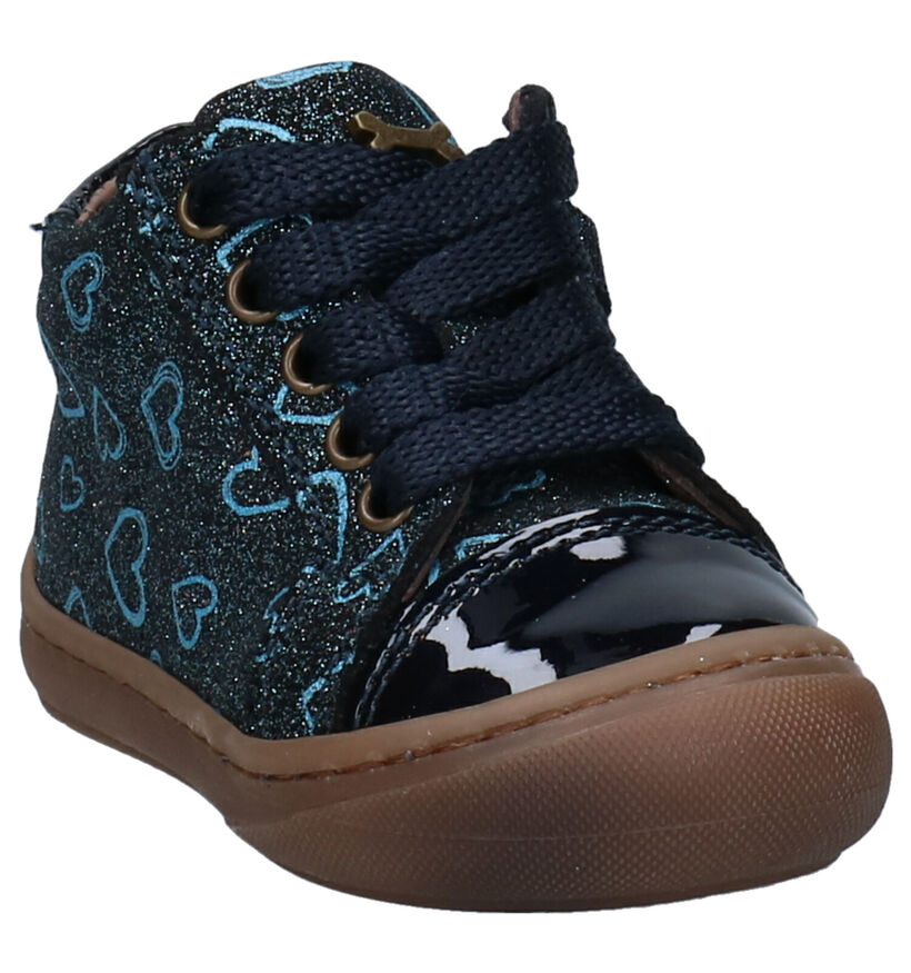 STONES and BONES Wand Roze Babyschoenen in leer (279301)