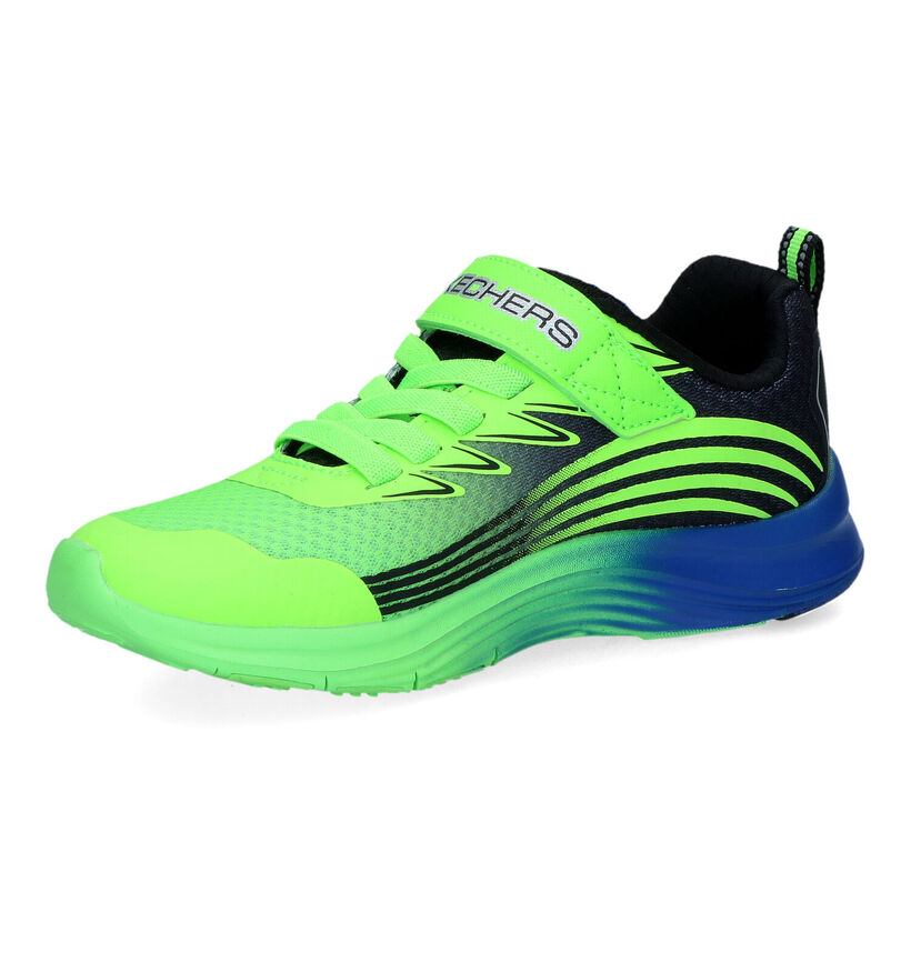 Skechers Razor Grip Baskets en Noir pour garçons (318187)
