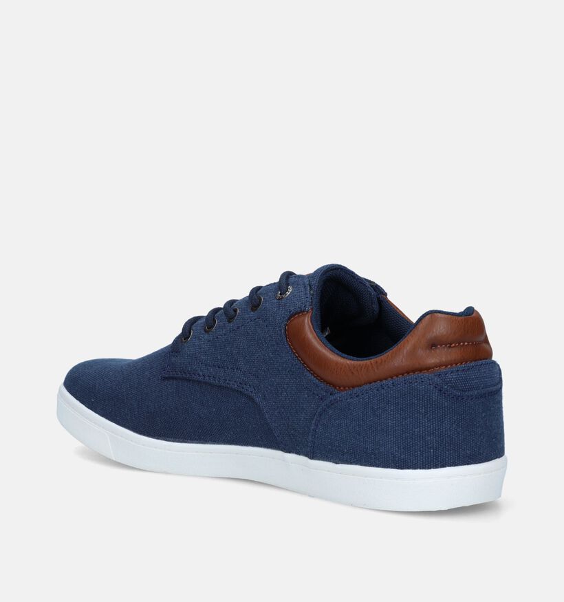 Bullboxer Chaussures à lacets en Bleu foncé pour hommes (336657) - pour semelles orthopédiques