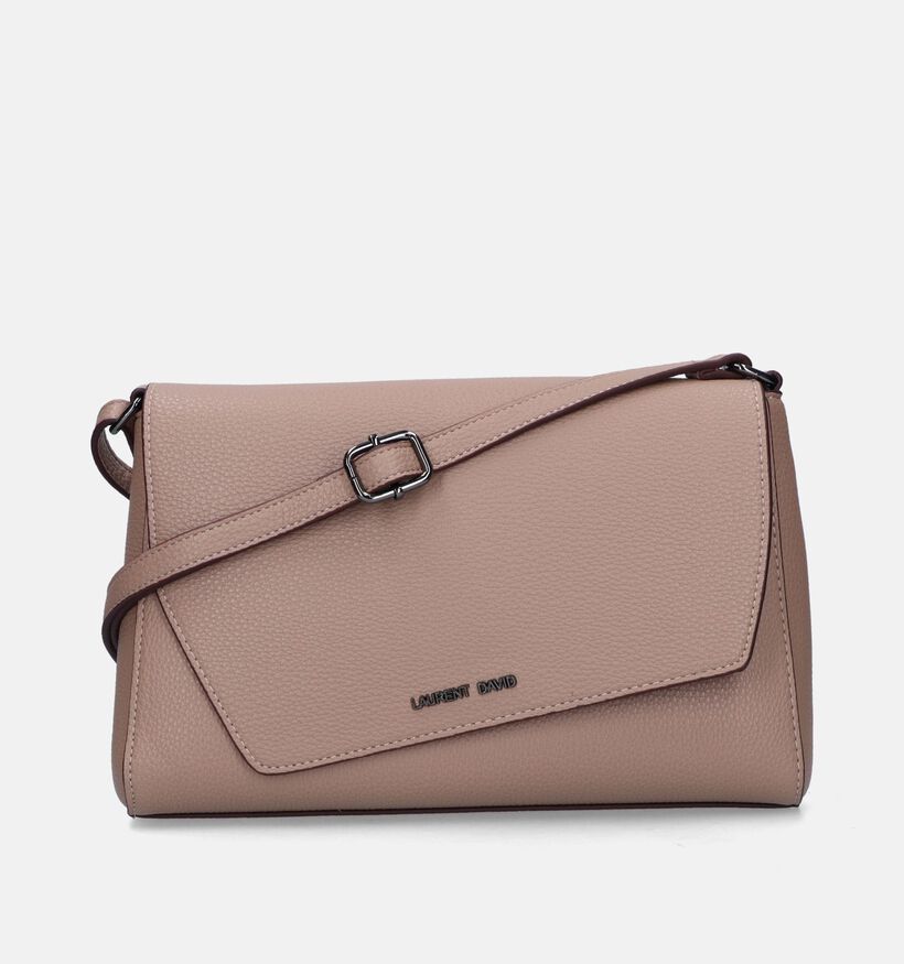 Laurent David Nos Taupe Crossbody Tas voor dames (333621)