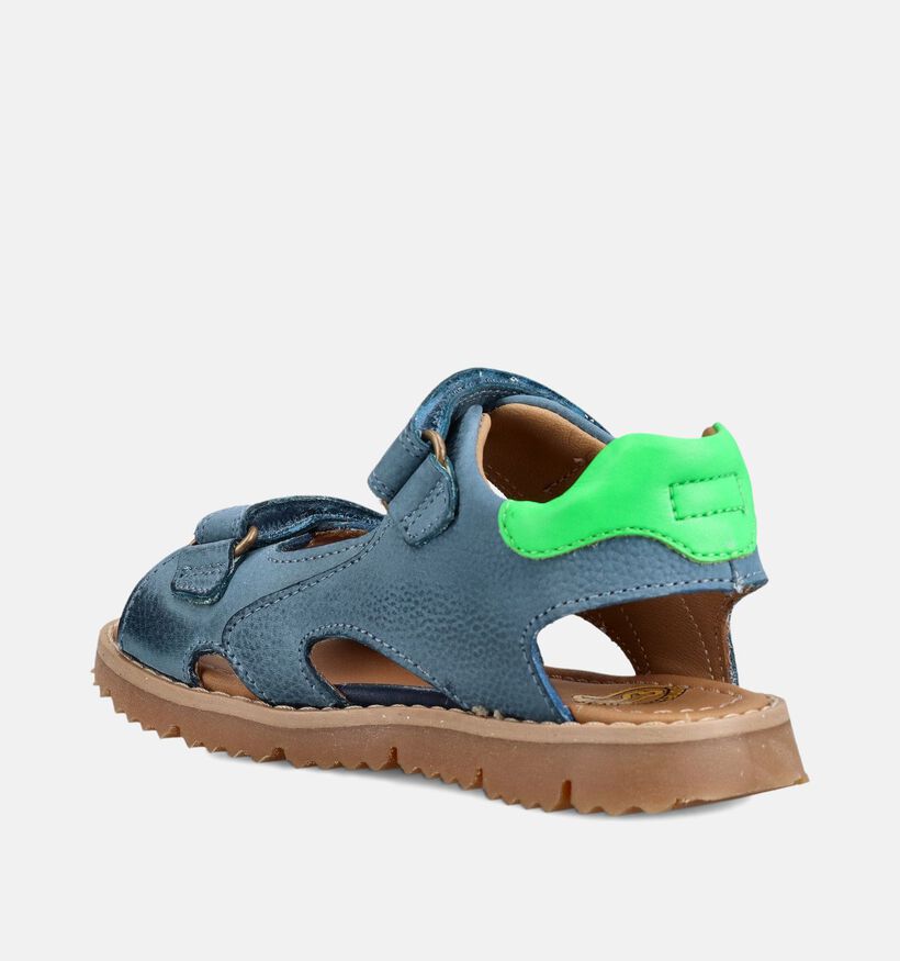 STONES and BONES Linus Sandales en Bleu pour gar&ccedil;ons (373748)