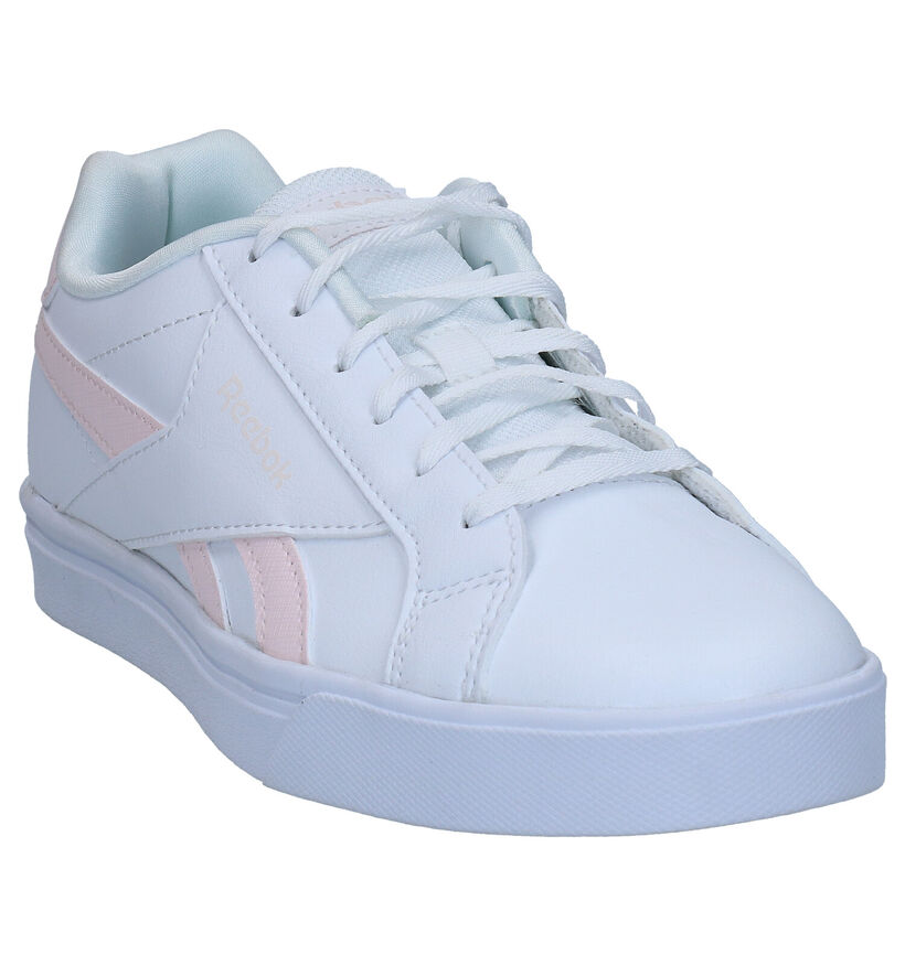 Reebok Royal Comple Baskets en Blanc en cuir (276442)