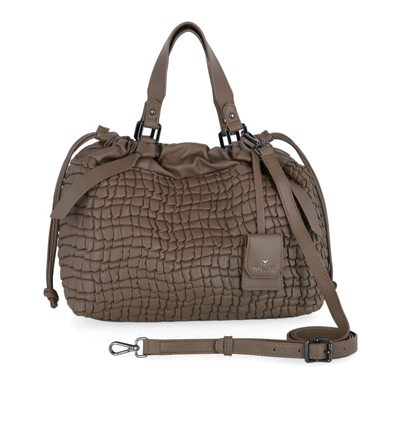 Pepe Moll Sac à main en Taupe pour femmes (299626)