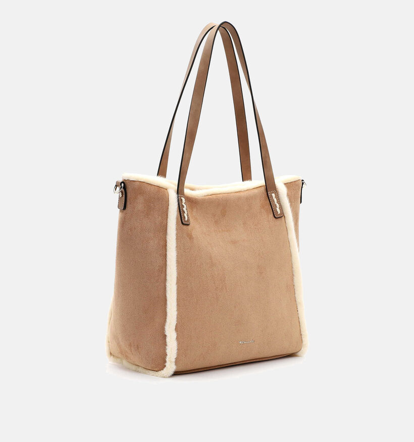 Tamaris Charlie Cabas avec fermeture éclair en Beige pour femmes (348182)