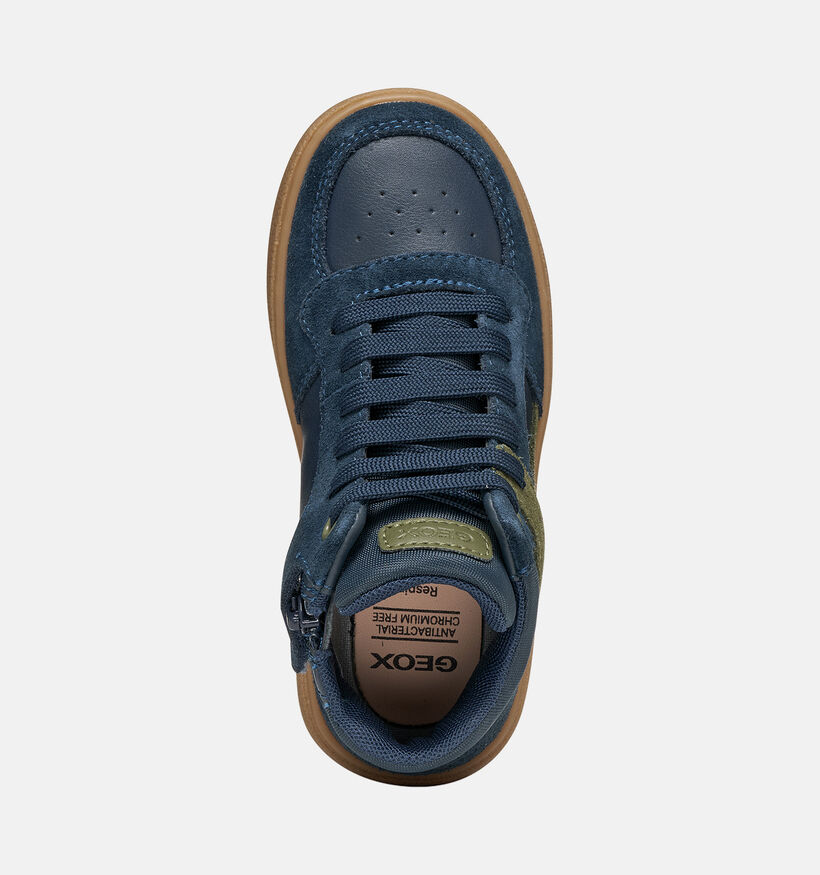 Geox The Eleven Boy Donkerblauwe Sneakers voor jongens (376236) - geschikt voor steunzolen