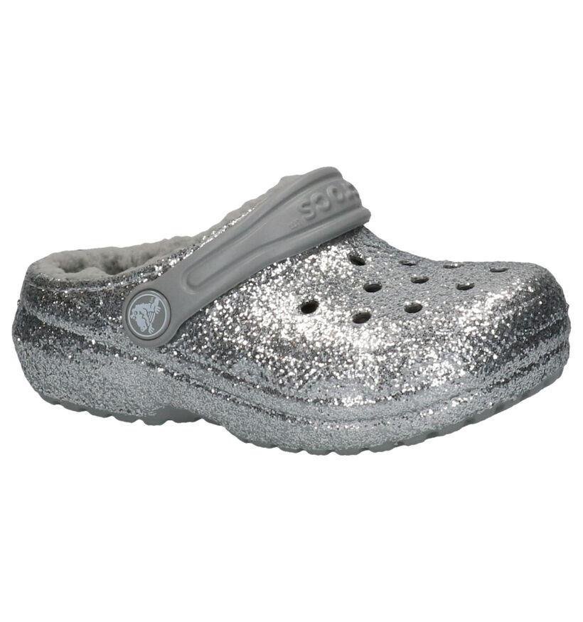 Crocs Classic Glitter Line Rose Gold Pantoffels in kunststof (255721)