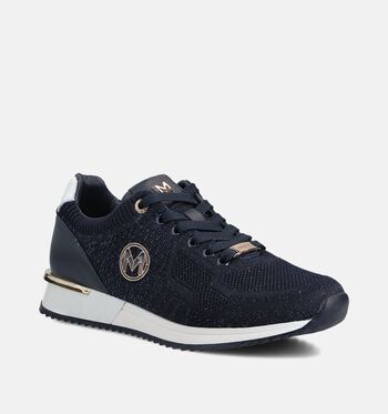 Mexx Sneakers Beige/Blauw