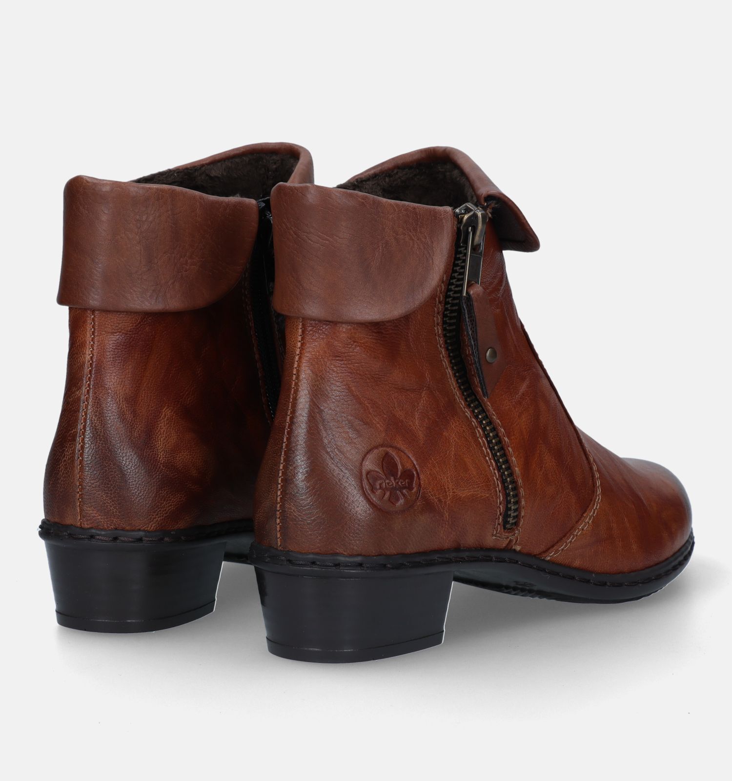 Rieker dames best sale enkellaarsjes