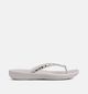 Fitflop Iqushion Multi-Crystal Ergonomic Tongs en Blanc pour femmes (368670)