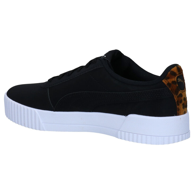 Puma Carina Leo Baskets en Noir en simili cuir (276777)
