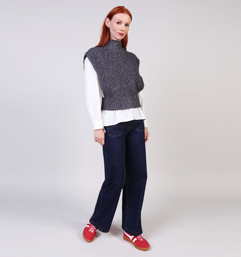 Rue Mazarine Solarium Blauwe Gilet voor dames (365491)