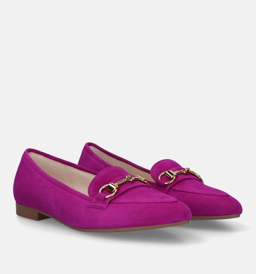 Gabor Loafers en Fuchsia pour femmes (331134) - pour semelles orthopédiques