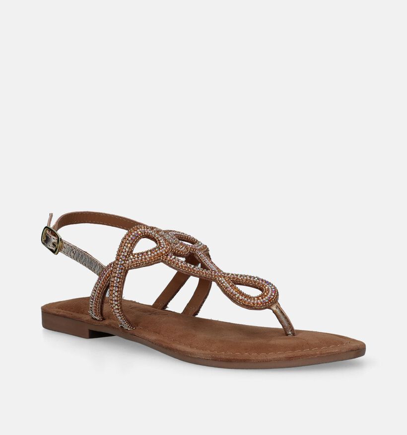 Lazamani Gouden Sandalen voor dames (338383)