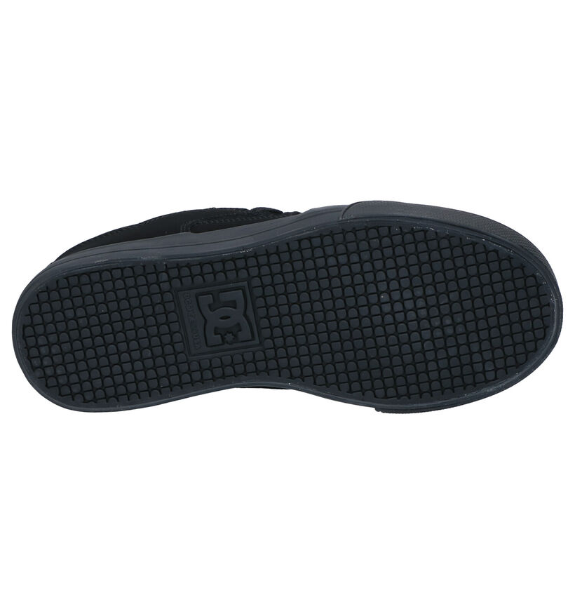 DC Shoes Pure Chaussures de Skate en Noir en textile (263589)