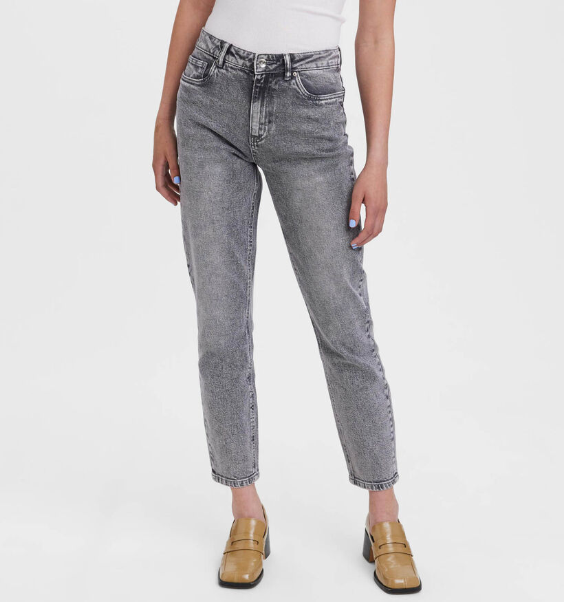 Vero Moda Brenda Grijze Straight Jeans L32 (318440)