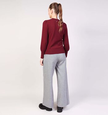 Deeluxe Original Blouses Bordeaux