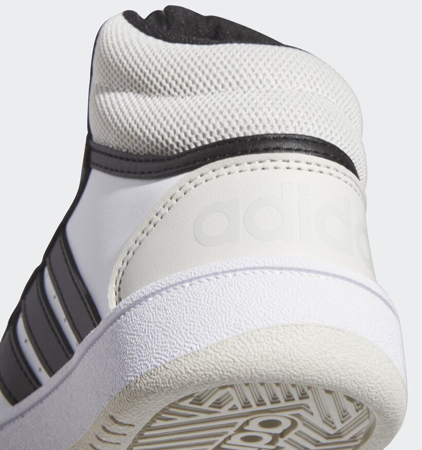 adidas Hoops 3.0 MID Zwarte Sneakers voor jongens, meisjes (348985)