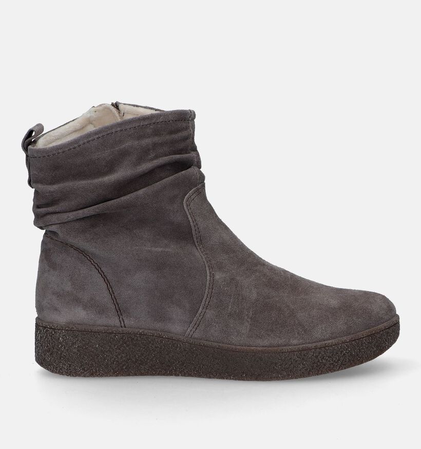 Solemade Marina 17 Grijze Enkellaarzen voor dames (331044) - geschikt voor steunzolen