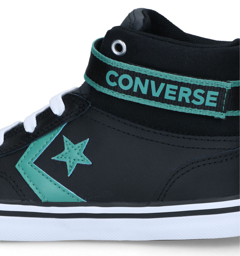 Converse Pro Blaze Baskets en Noir pour garçons (320317)