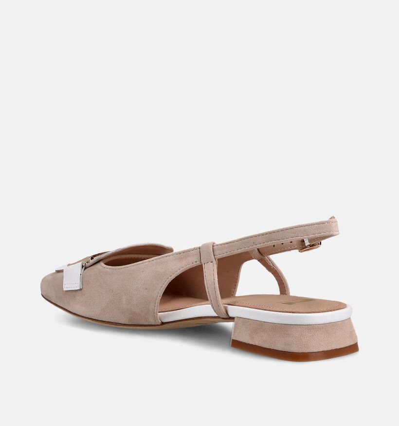 Nathan-Baume Ballerines en Beige pour femmes (372239)