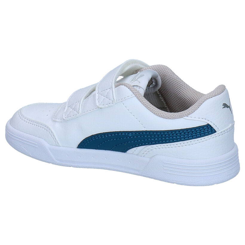 Puma Caracal Witte Sneakers in kunstleer (276755)